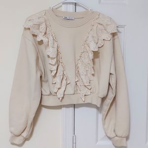 Zara Crop Swearshirt
